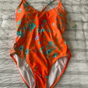 SO New One Piece Bathing Suit size Medium 7-9